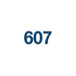 607