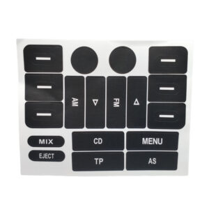 Кнопки магнітоли наклейки ремкоплект 1K0035186AD