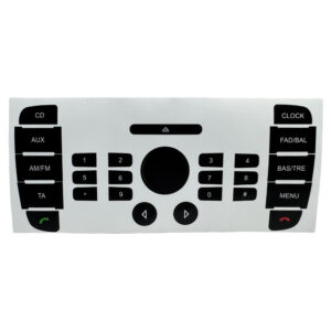 Кнопки магнітоли наклейки ремкоплект 7m5t-18c815-ba at1t-18c815-ba