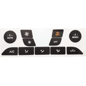 Кнопки клімат контроля наклейки ремкоплект 7M5T18C612AC 7M5T18C612AJ 7M5T18C612CE