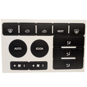 Кнопки клімат контроля наклейки ремкоплект 7L6907040H 7L6907040T 7L6907040D