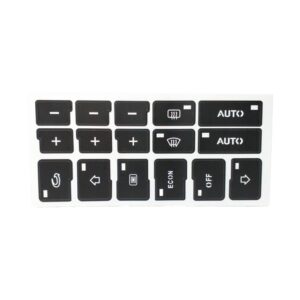 Кнопки клімат контроля наклейки ремкоплект 8E0820043AC 8E0820043P 8E0820043AG 8E0820043H